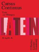 Cursus Continuus, Ausgabe A, Texte und Übungen