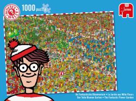 Puzzle Suche Wally 2 - Der tolle Blumengarten