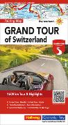 Grand Tour of Switzerland Touring Map Strassenkarte 1:275 000. 1:275'000